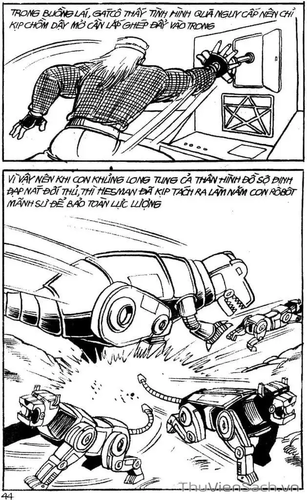 Truyện Tranh Dũng Sĩ Hesman trang 4