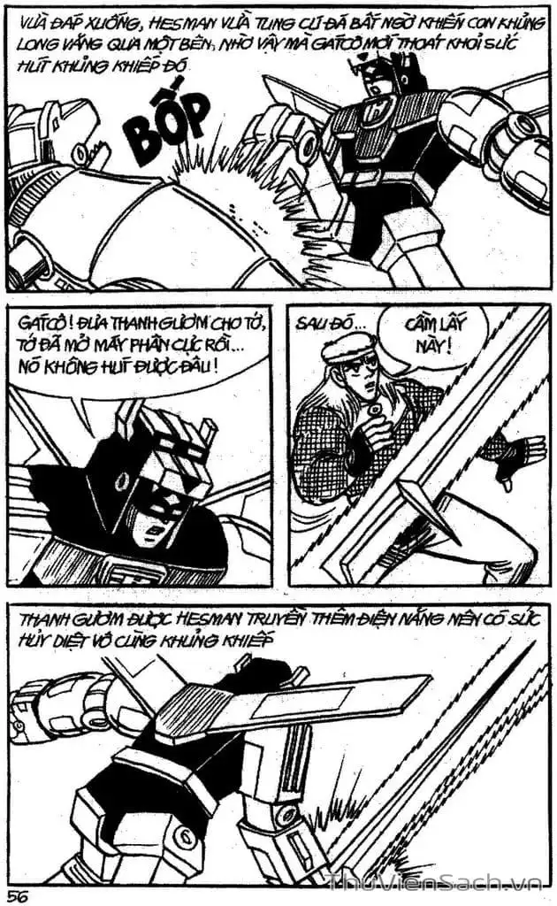 Truyện Tranh Dũng Sĩ Hesman trang 4