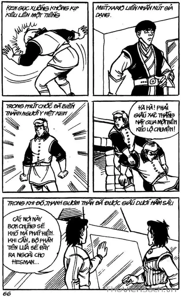Truyện Tranh Dũng Sĩ Hesman trang 4