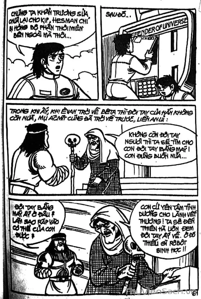Truyện Tranh Dũng Sĩ Hesman trang 4