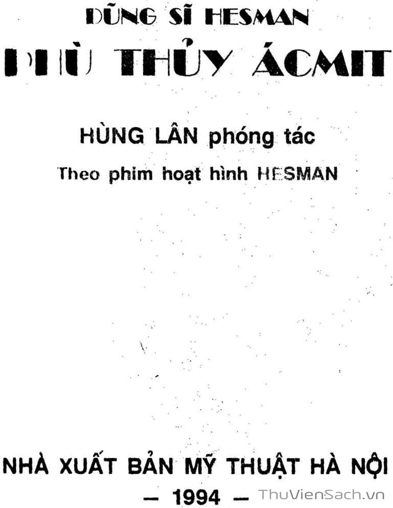 Truyện Tranh Dũng Sĩ Hesman trang 4