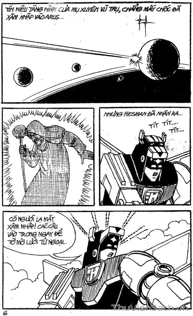 Truyện Tranh Dũng Sĩ Hesman trang 4