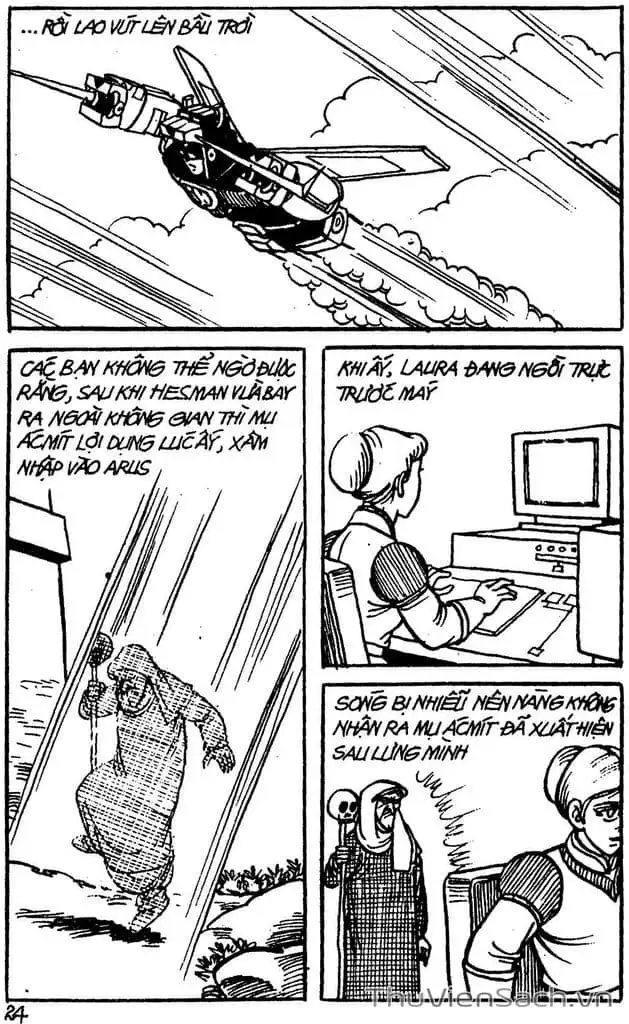 Truyện Tranh Dũng Sĩ Hesman trang 4