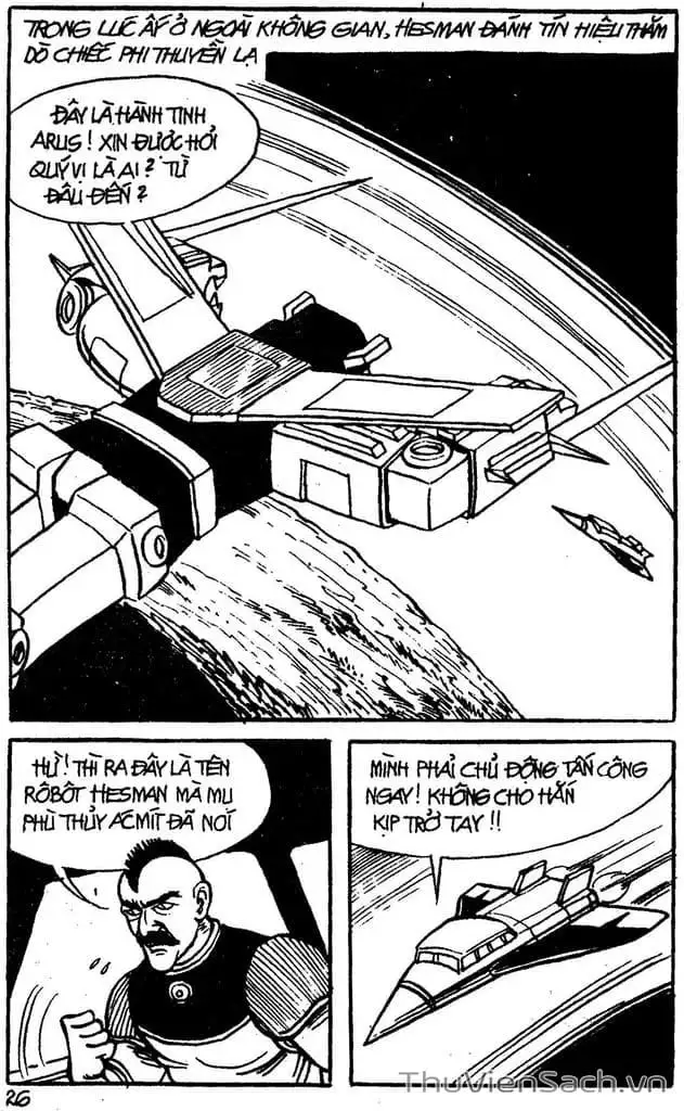 Truyện Tranh Dũng Sĩ Hesman trang 4
