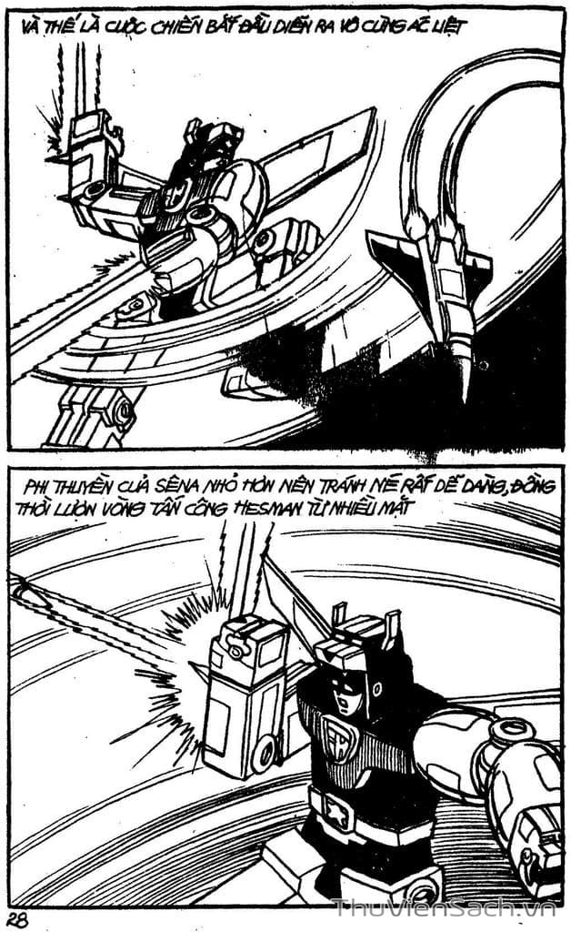Truyện Tranh Dũng Sĩ Hesman trang 4