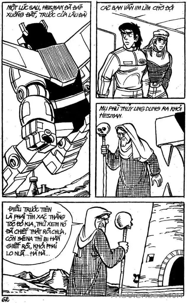 Truyện Tranh Dũng Sĩ Hesman trang 4