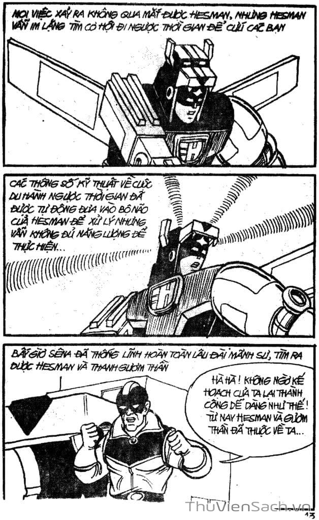 Truyện Tranh Dũng Sĩ Hesman trang 4
