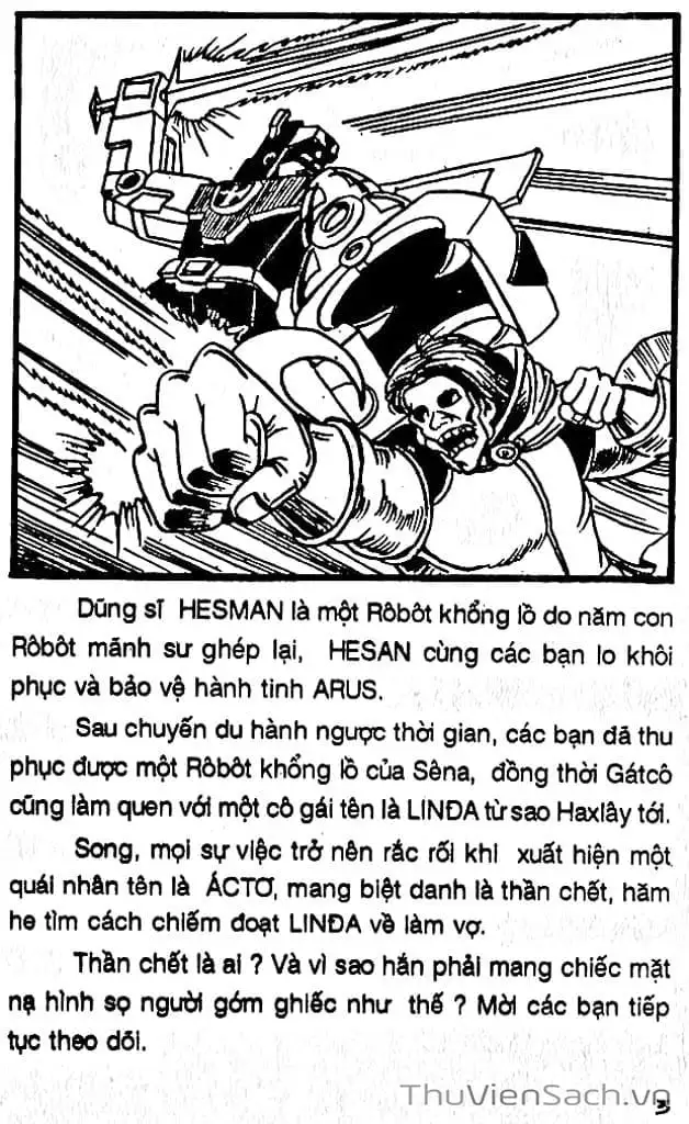 Truyện Tranh Dũng Sĩ Hesman trang 4