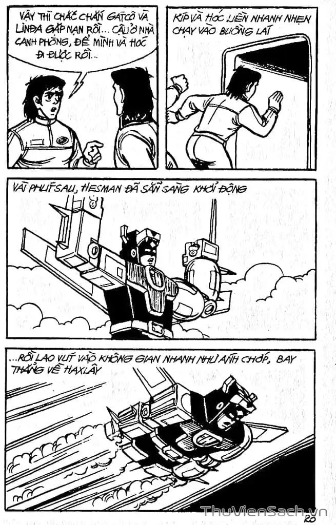 Truyện Tranh Dũng Sĩ Hesman trang 4