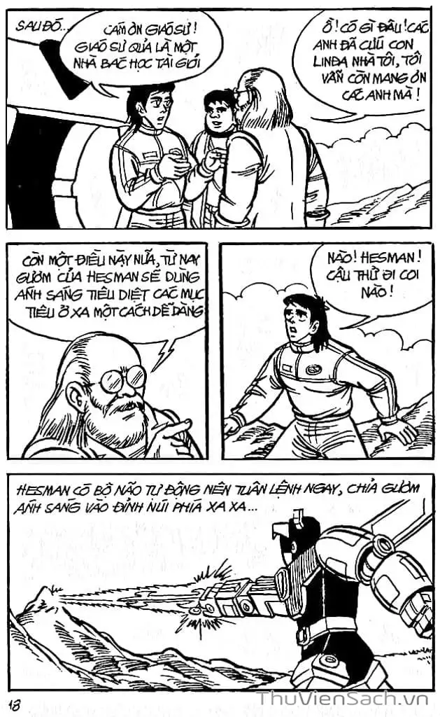 Truyện Tranh Dũng Sĩ Hesman trang 4