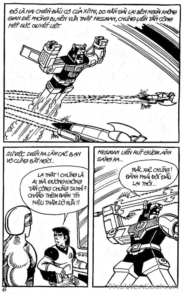 Truyện Tranh Dũng Sĩ Hesman trang 4