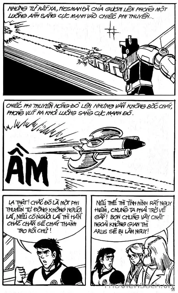 Truyện Tranh Dũng Sĩ Hesman trang 4