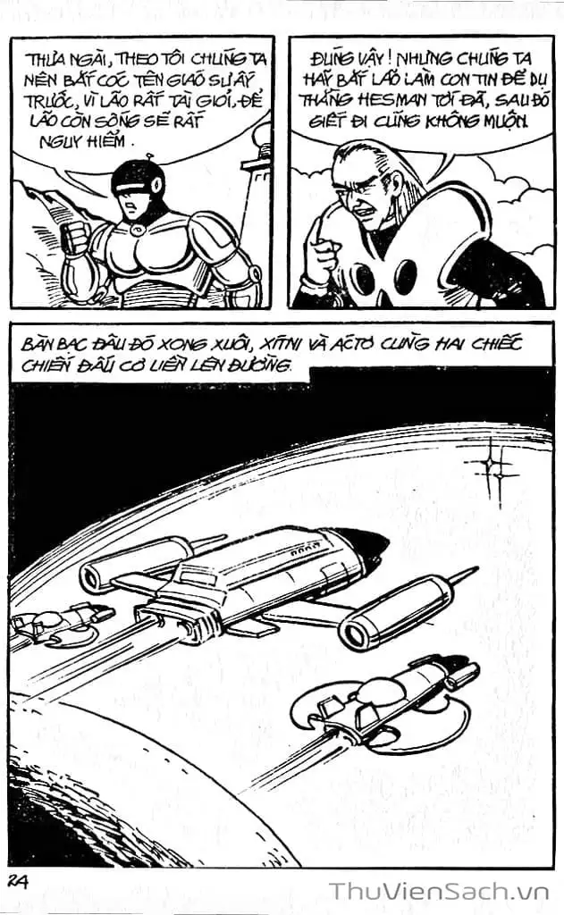 Truyện Tranh Dũng Sĩ Hesman trang 4