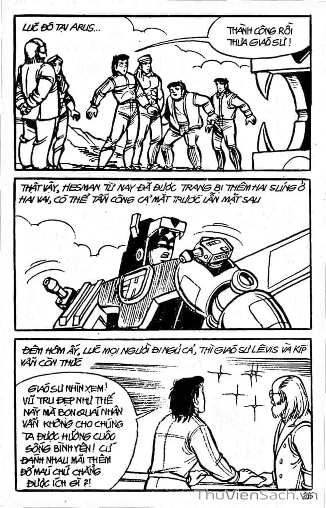 Truyện Tranh Dũng Sĩ Hesman trang 4