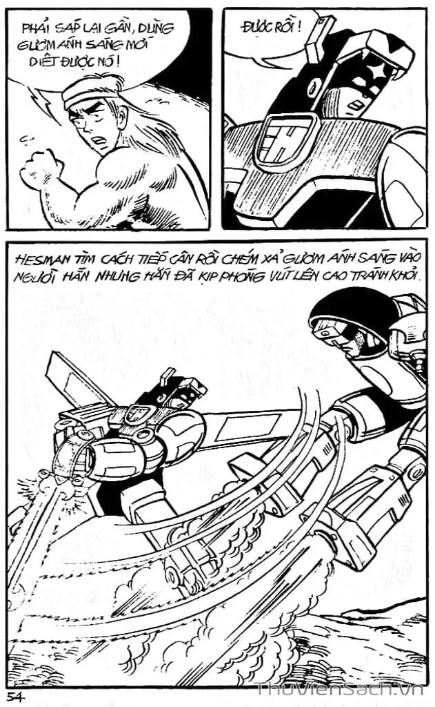Truyện Tranh Dũng Sĩ Hesman trang 4