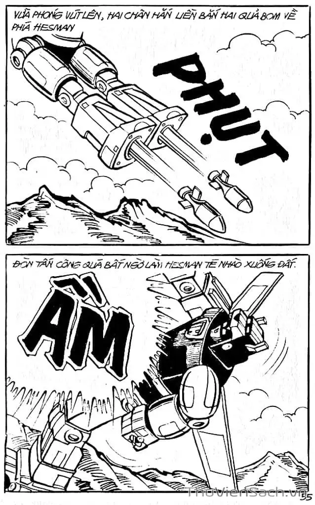 Truyện Tranh Dũng Sĩ Hesman trang 4