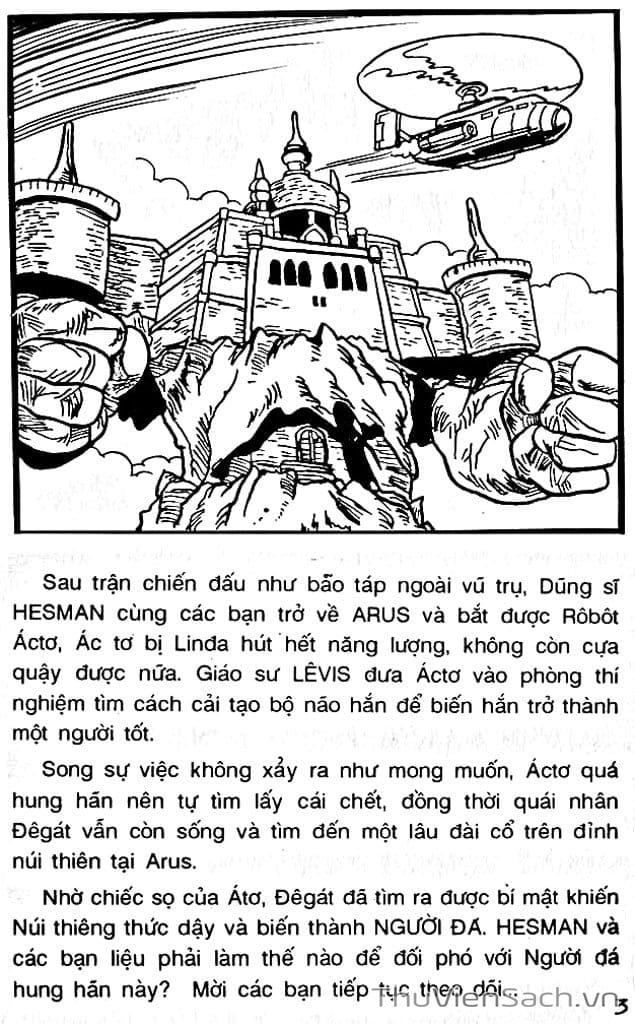 Truyện Tranh Dũng Sĩ Hesman trang 4