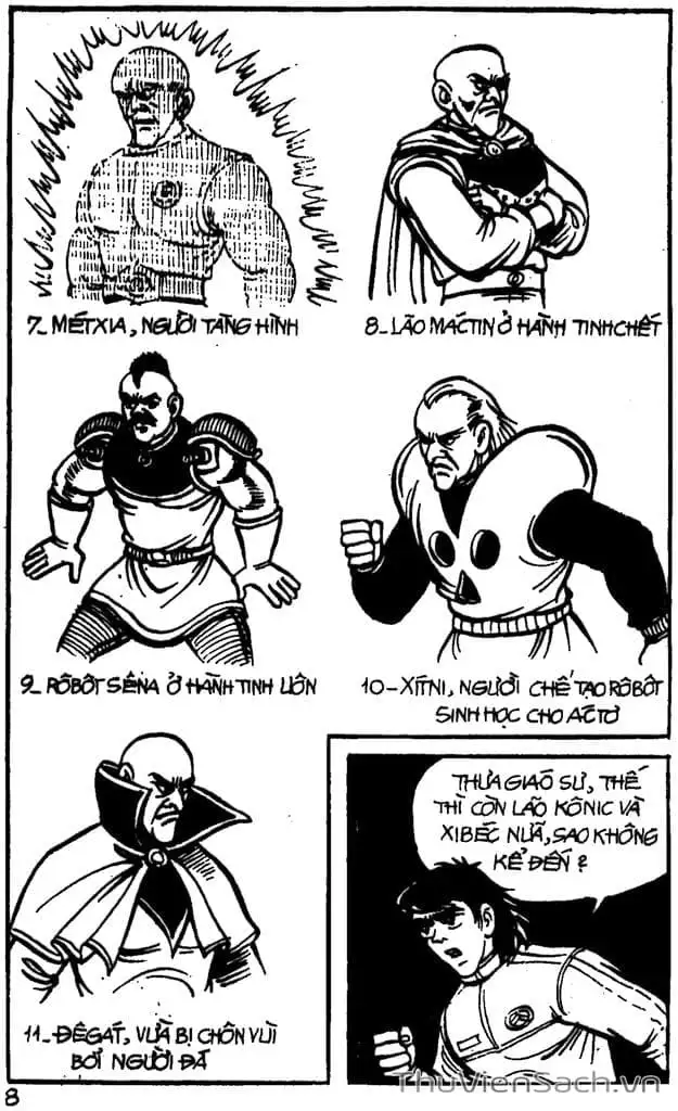 Truyện Tranh Dũng Sĩ Hesman trang 4
