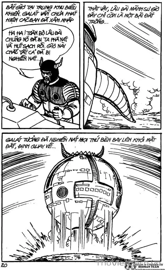 Truyện Tranh Dũng Sĩ Hesman trang 4