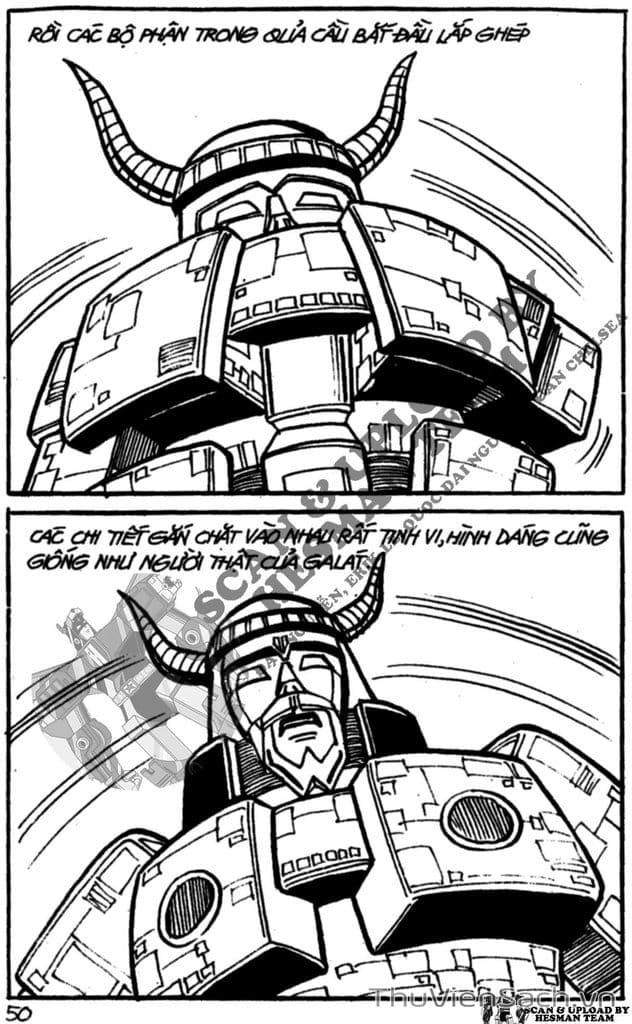 Truyện Tranh Dũng Sĩ Hesman trang 4
