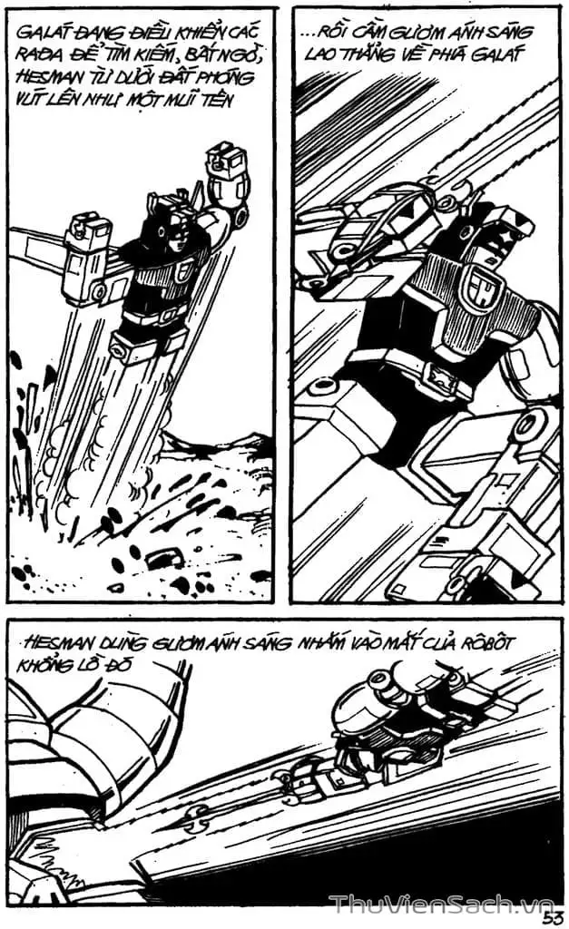 Truyện Tranh Dũng Sĩ Hesman trang 4