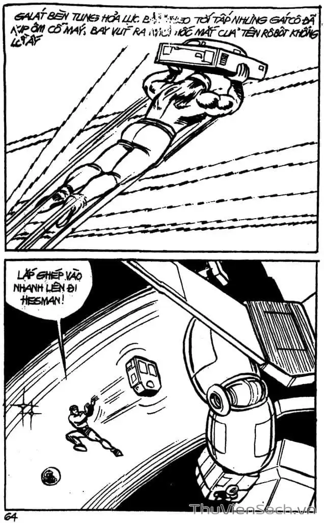 Truyện Tranh Dũng Sĩ Hesman trang 4