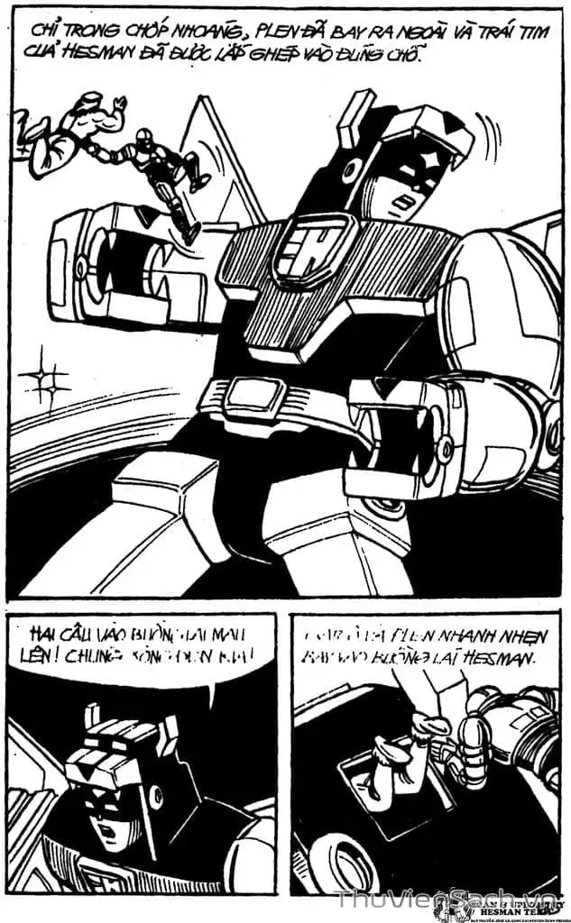 Truyện Tranh Dũng Sĩ Hesman trang 4