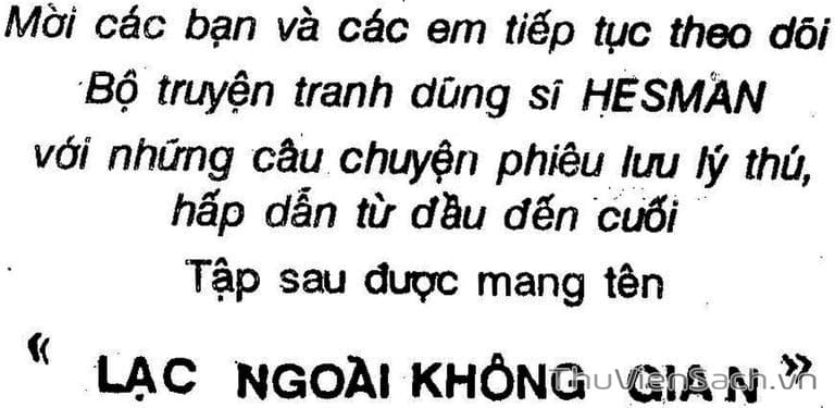 Truyện Tranh Dũng Sĩ Hesman trang 4