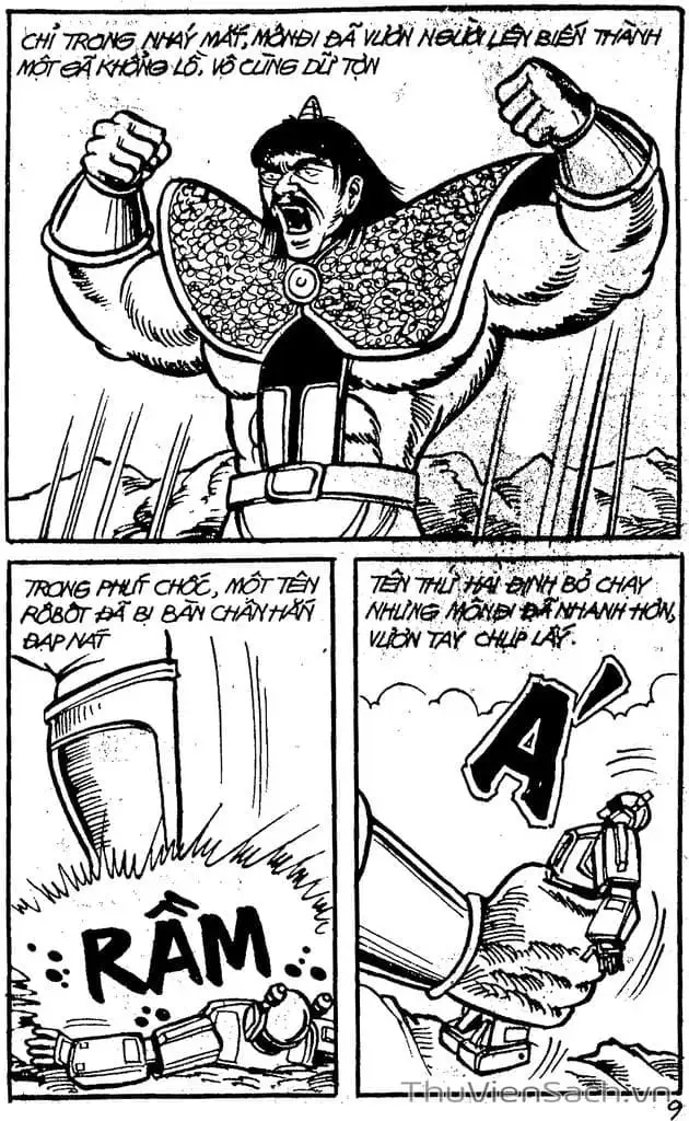 Truyện Tranh Dũng Sĩ Hesman trang 4