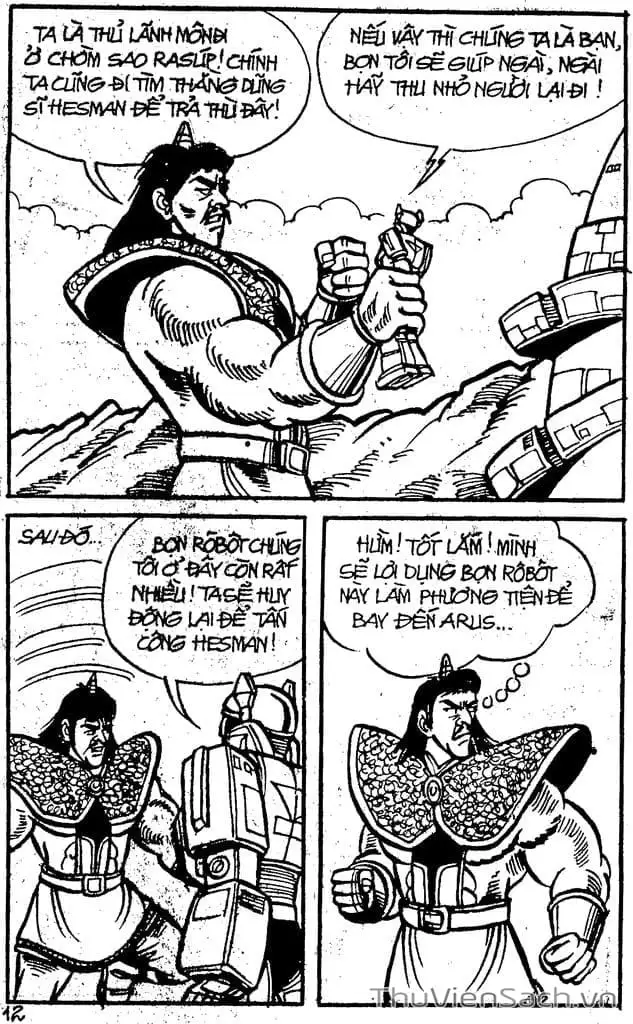 Truyện Tranh Dũng Sĩ Hesman trang 4
