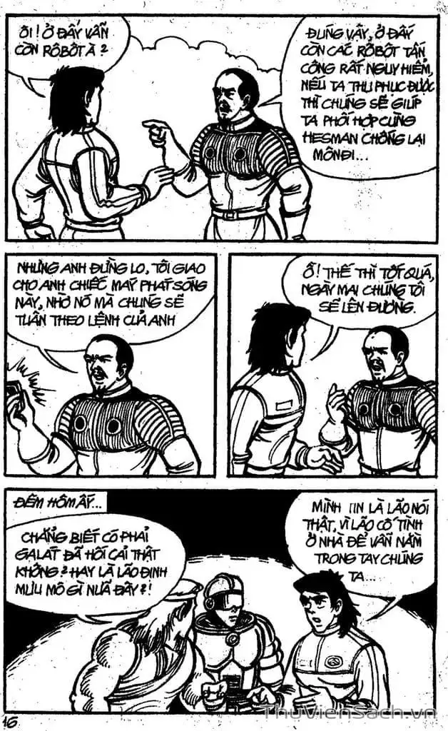 Truyện Tranh Dũng Sĩ Hesman trang 4