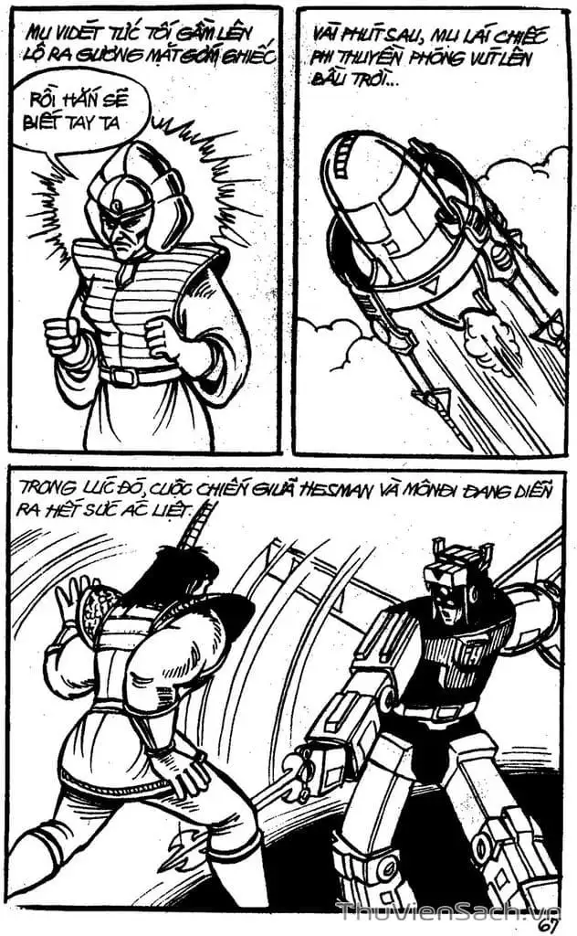 Truyện Tranh Dũng Sĩ Hesman trang 4