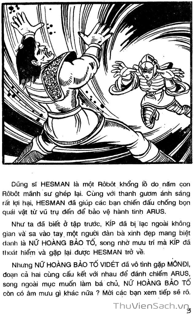 Truyện Tranh Dũng Sĩ Hesman trang 4