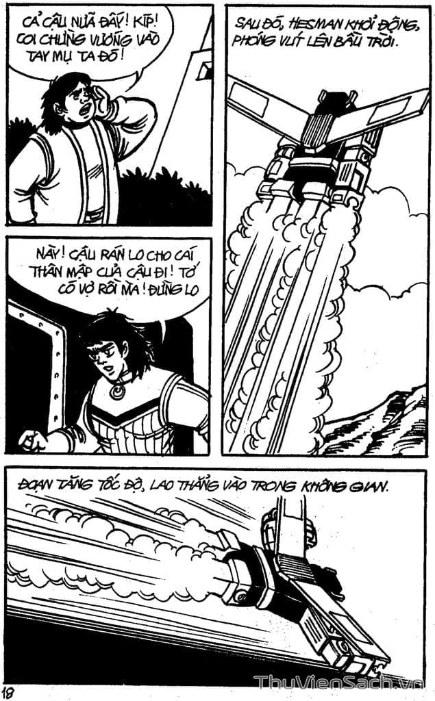 Truyện Tranh Dũng Sĩ Hesman trang 4