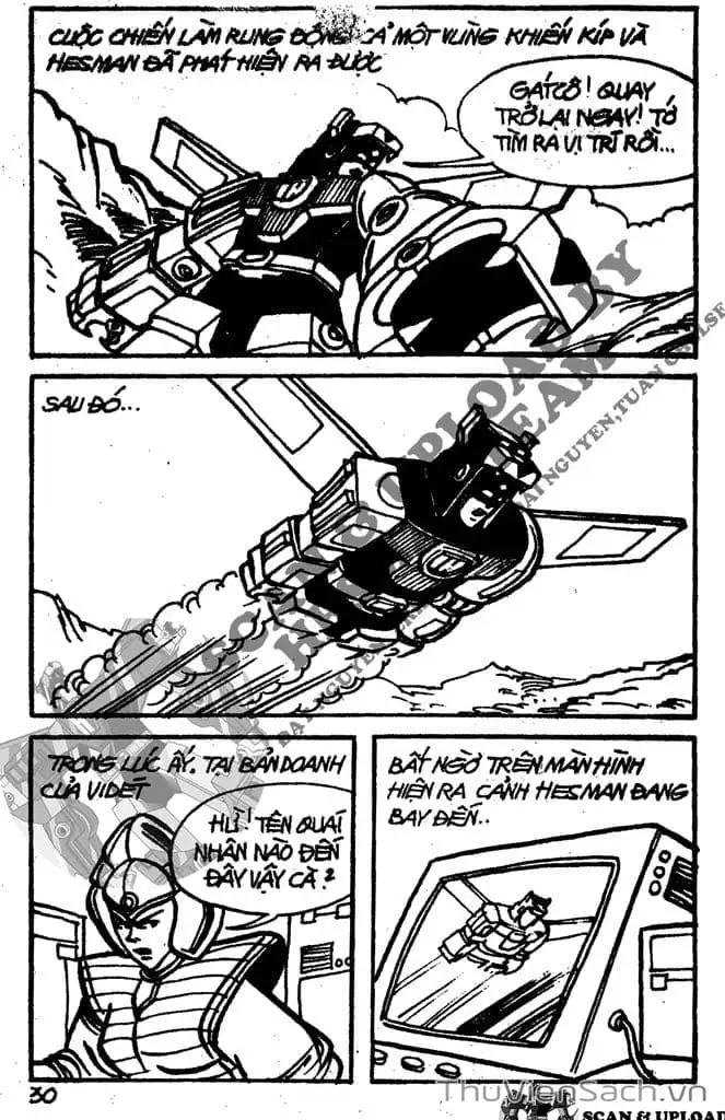 Truyện Tranh Dũng Sĩ Hesman trang 4