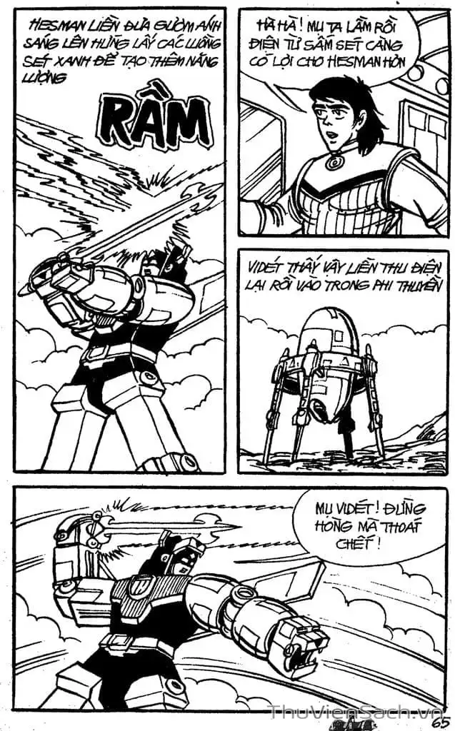 Truyện Tranh Dũng Sĩ Hesman trang 4