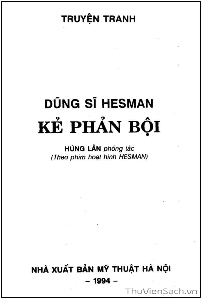 Truyện Tranh Dũng Sĩ Hesman trang 2504