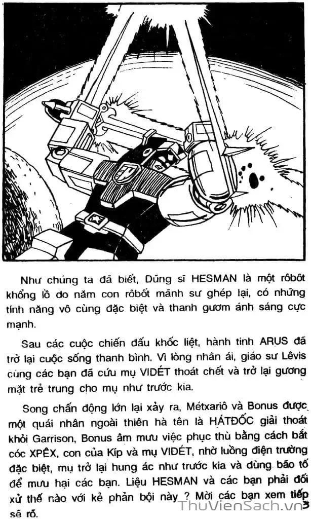 Truyện Tranh Dũng Sĩ Hesman trang 4