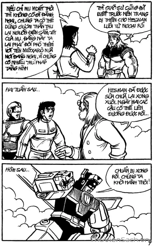 Truyện Tranh Dũng Sĩ Hesman trang 4
