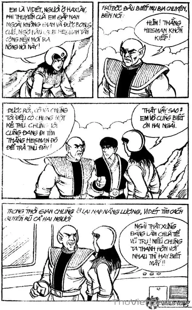 Truyện Tranh Dũng Sĩ Hesman trang 4