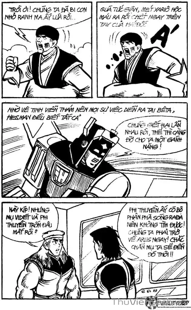Truyện Tranh Dũng Sĩ Hesman trang 4