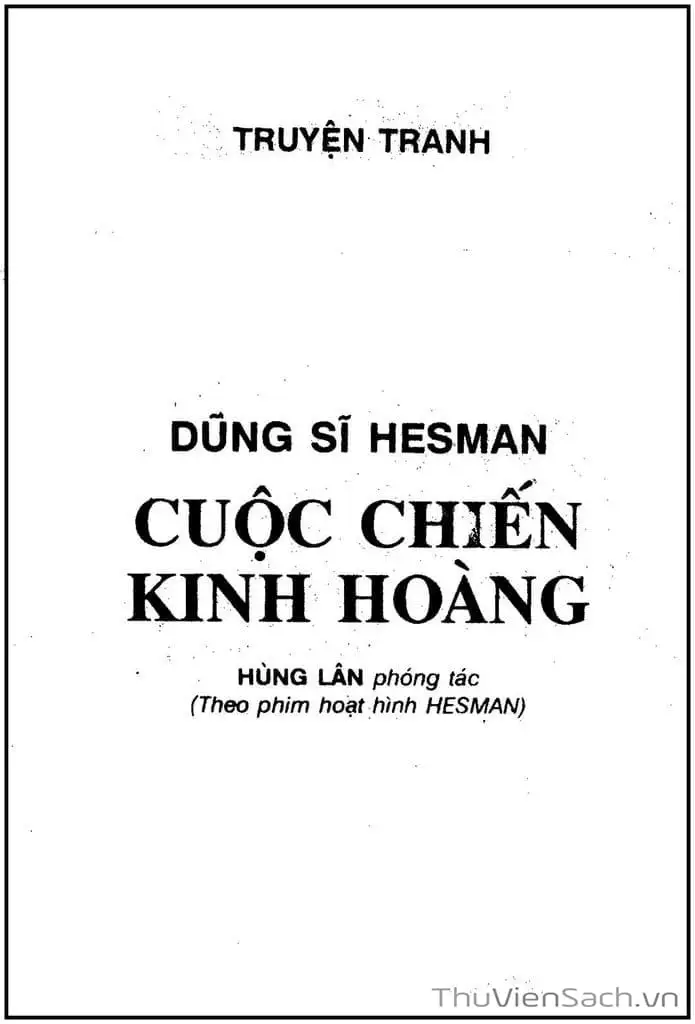 Truyện Tranh Dũng Sĩ Hesman trang 4