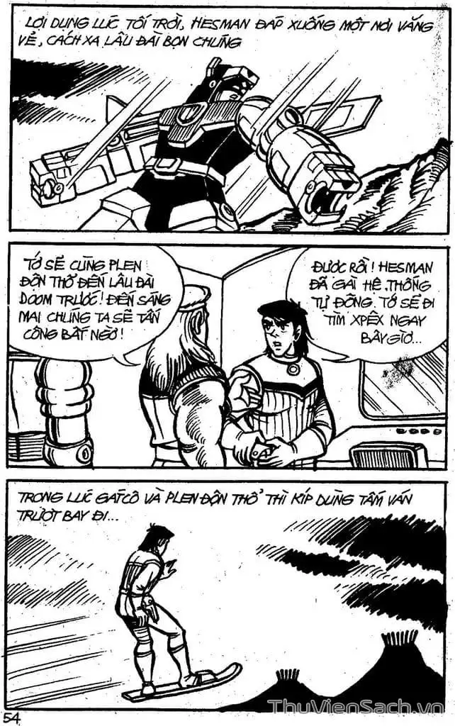 Truyện Tranh Dũng Sĩ Hesman trang 4