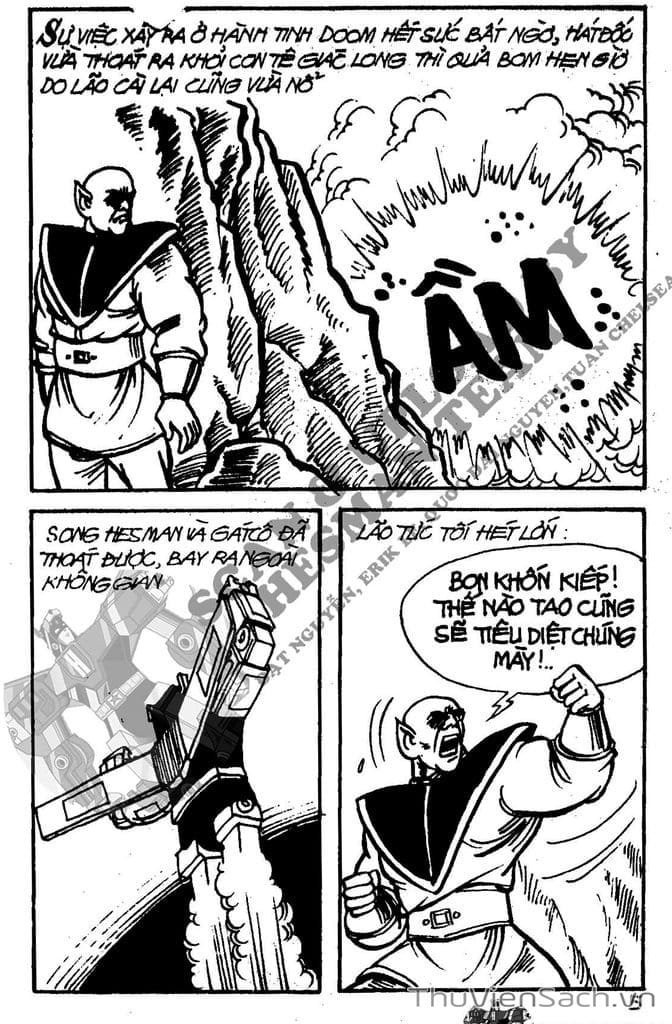 Truyện Tranh Dũng Sĩ Hesman trang 4