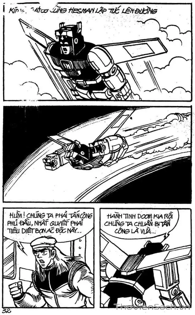 Truyện Tranh Dũng Sĩ Hesman trang 4