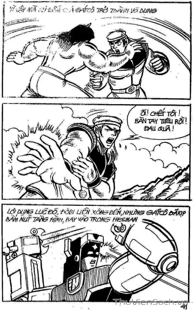 Truyện Tranh Dũng Sĩ Hesman trang 4