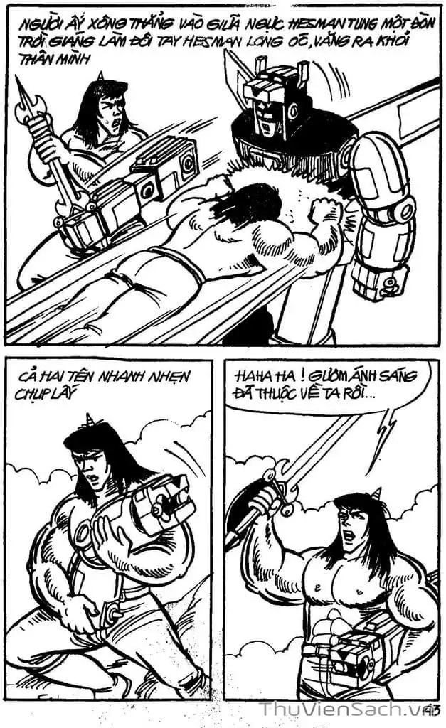 Truyện Tranh Dũng Sĩ Hesman trang 4