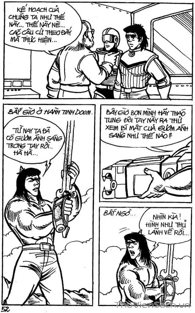 Truyện Tranh Dũng Sĩ Hesman trang 4