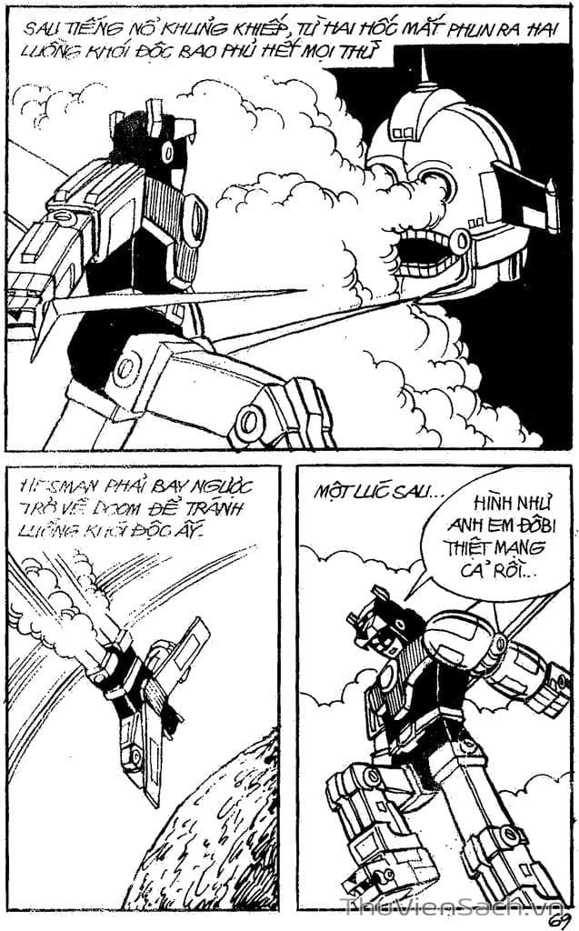 Truyện Tranh Dũng Sĩ Hesman trang 4