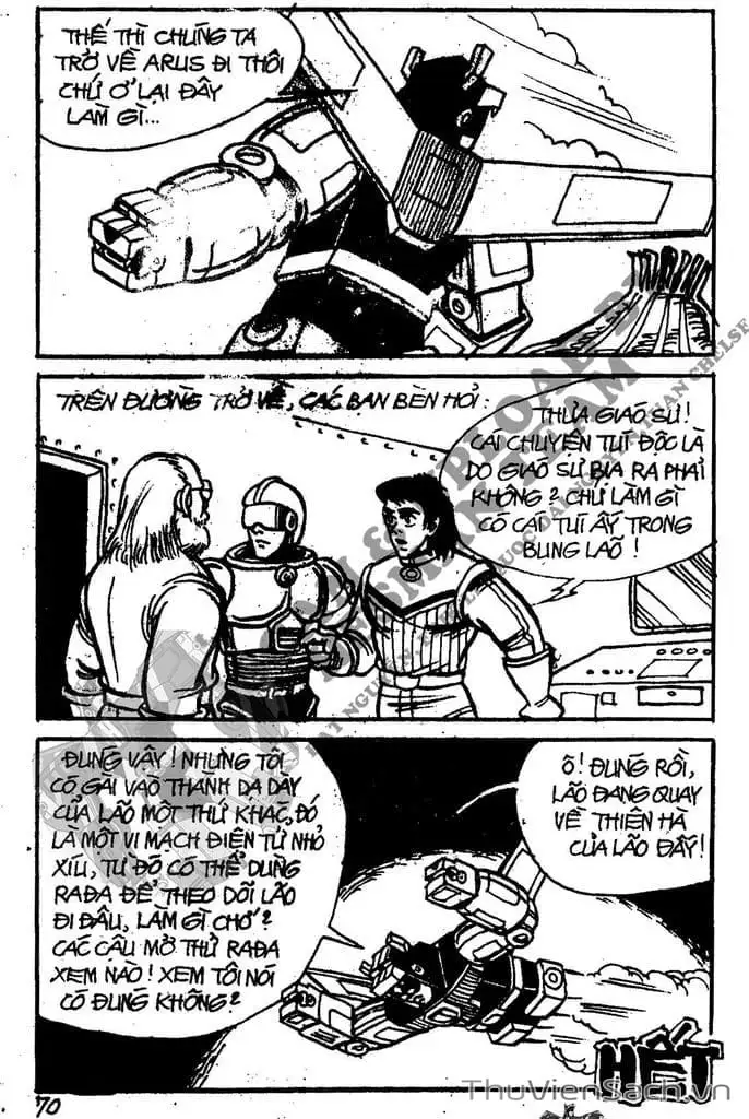 Truyện Tranh Dũng Sĩ Hesman trang 4